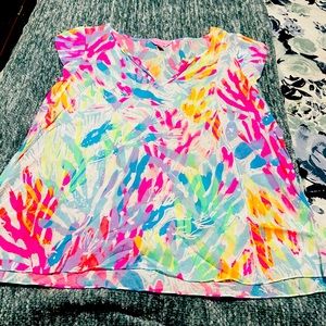 SOLD ON CROSSPOST.   Lilly Pulitzer Multicolor Top, Small